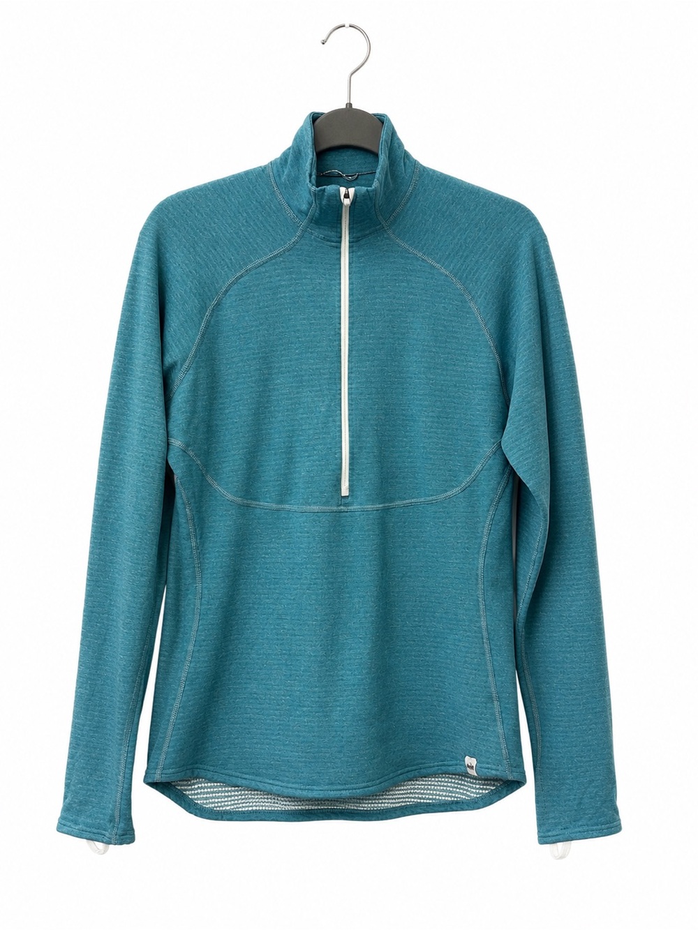 Patagonia Women’s Medium Blue Quarter Zip Pullover Fleece Athletic Hiking Jacket